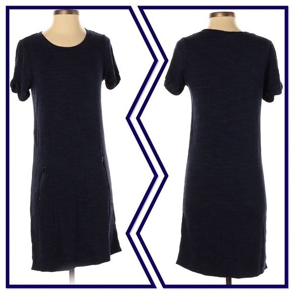 Kenar Oversized Rolled Tee Shirt Dress (H11) - Picture 1 of 7
